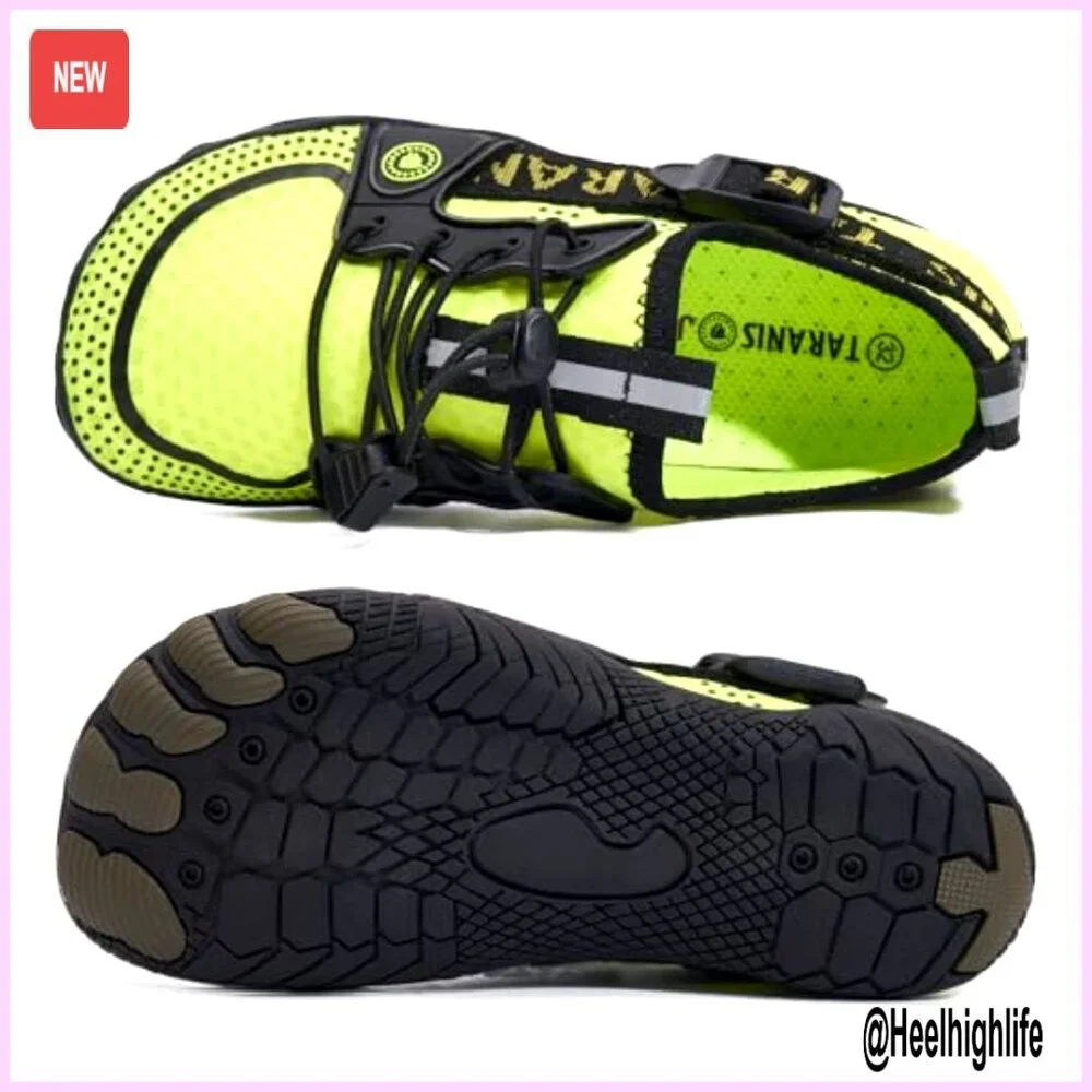Quick-Dry Water Shoes Wide Toe Anti-Slip Barefoot Beach Pool Active Play